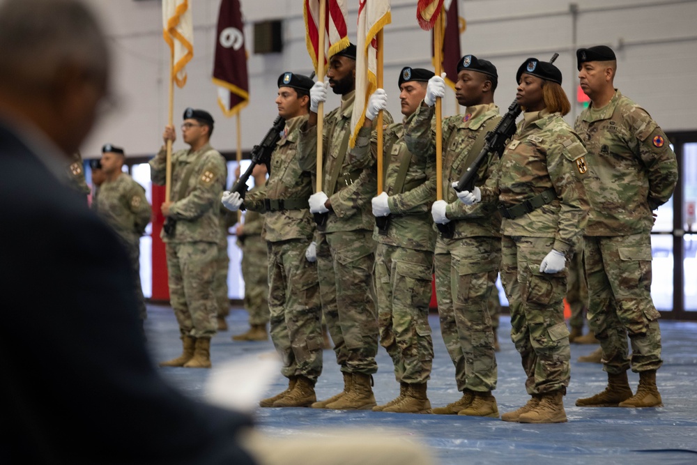 13th Armored Corps Sustainment Command Change of Command