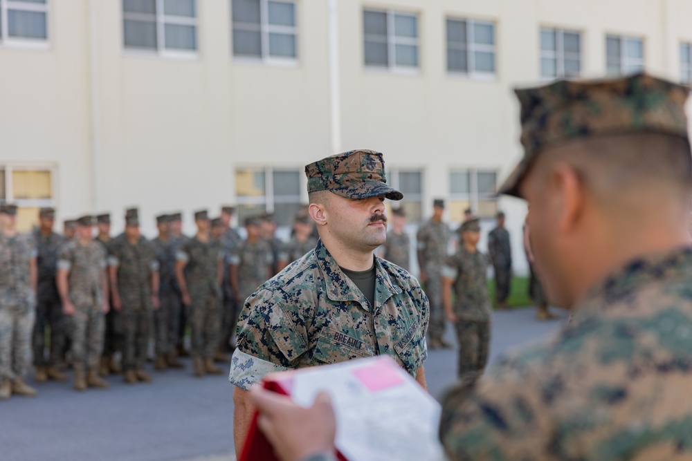  4th Marines Promotes New NCOs