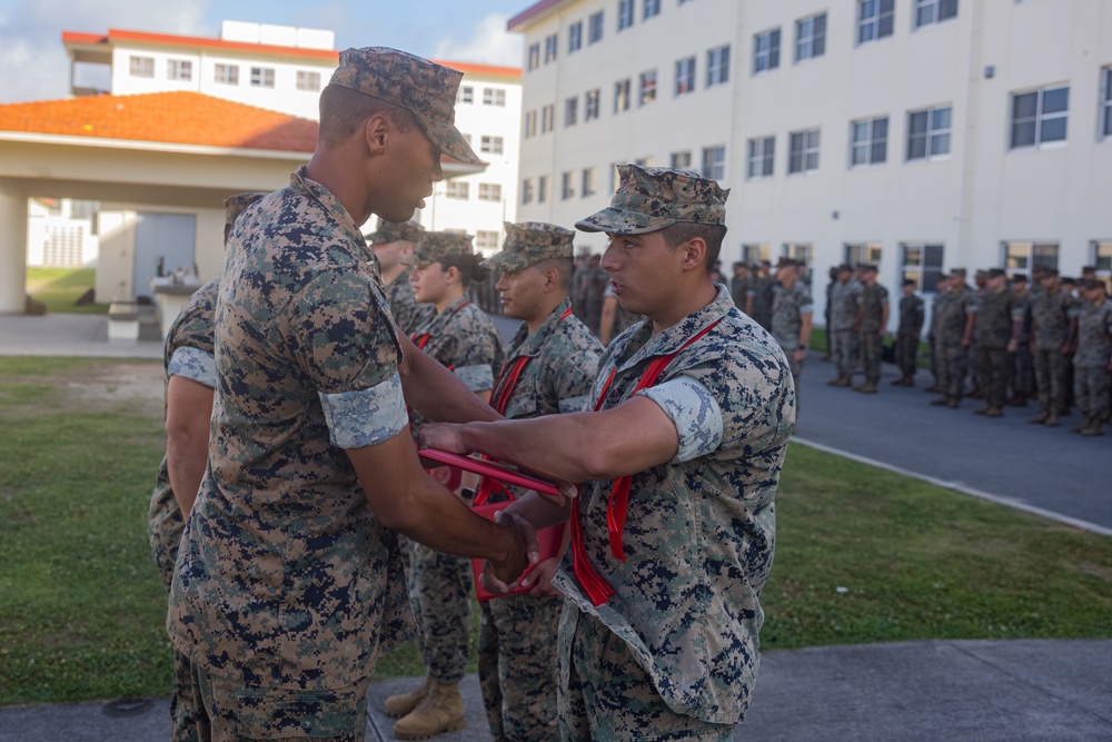  4th Marines Promotes New NCOs