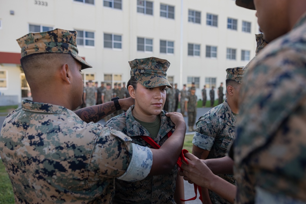  4th Marines Promotes New NCOs