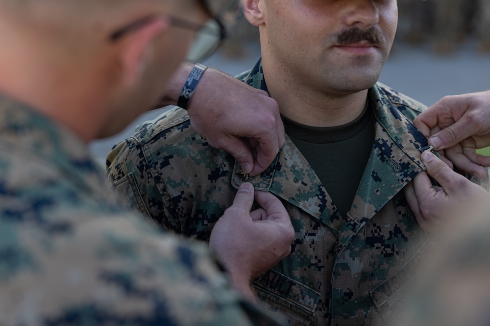  4th Marines Promotes New NCOs