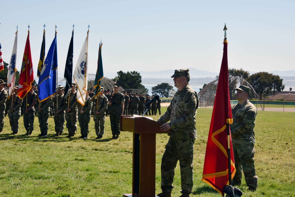 Change of Command on Soldier Field