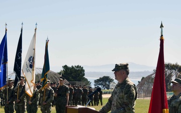 Change of Command on Soldier Field