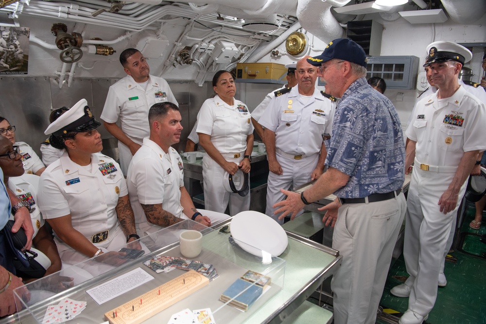 Joint partners tour USS Bowfin during RIMPAC 2024