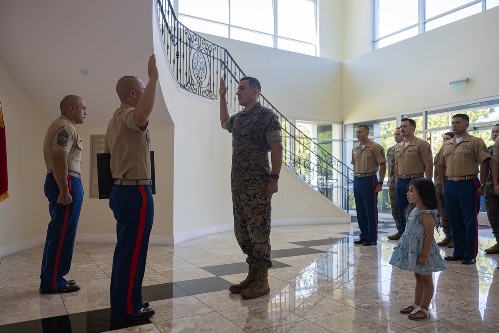 Marines to be Promoted and Awarded