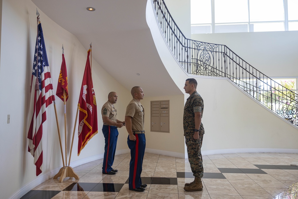 Marines to be Promoted and Awarded