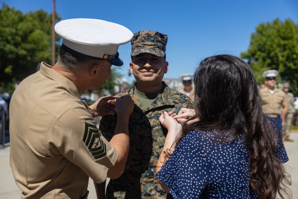 Marines to be Promoted and Awarded