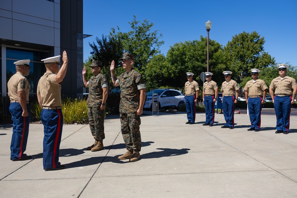 Marines to be Promoted and Awarded