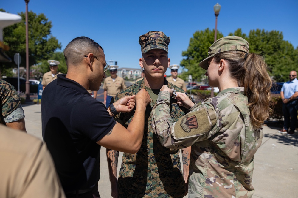 Marines to be Promoted and Awarded