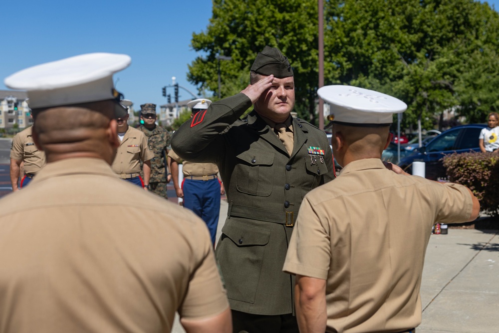 Marines to be Promoted and Awarded