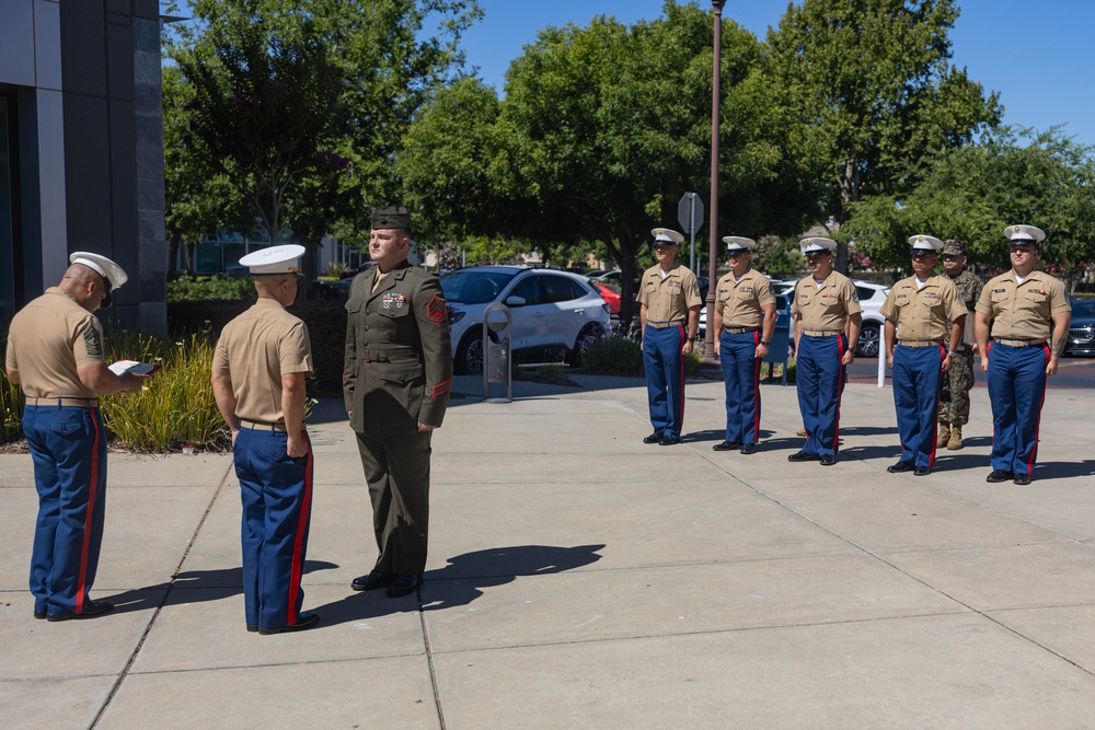 Marines to be Promoted and Awarded