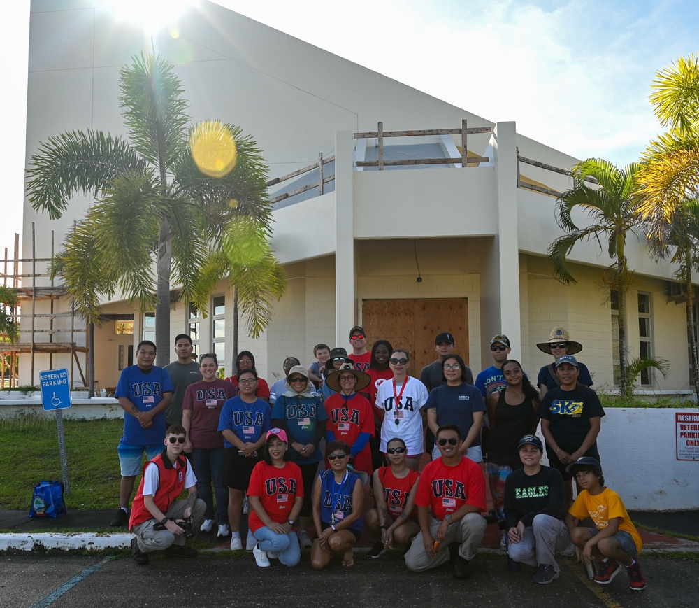Operation Never Forget at the Guam Veterans Cemetery