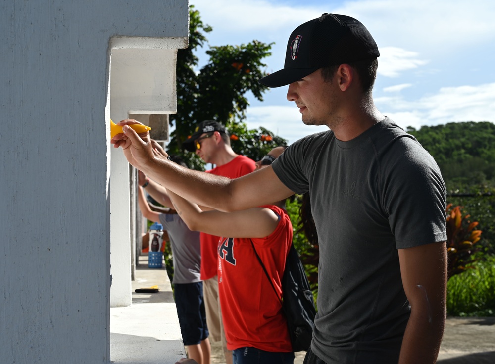 Operation Never Forget at the Guam Veterans Cemetery