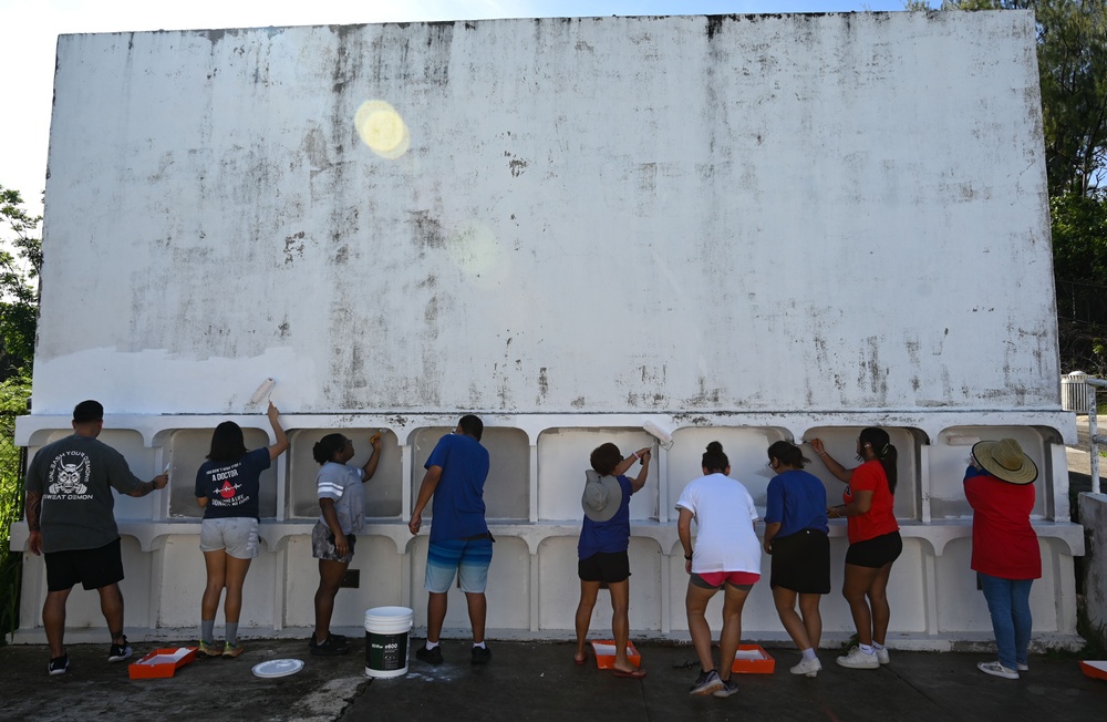 Operation Never Forget at the Guam Veterans Cemetery