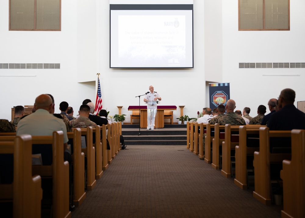 Chaplaincy leaders gather at Pearl Harbor for RIMPAC 2024 Symposium