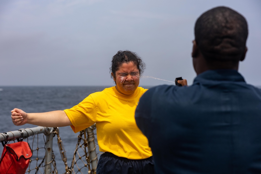 USS Higgins (DDG 76) Security Forces Training