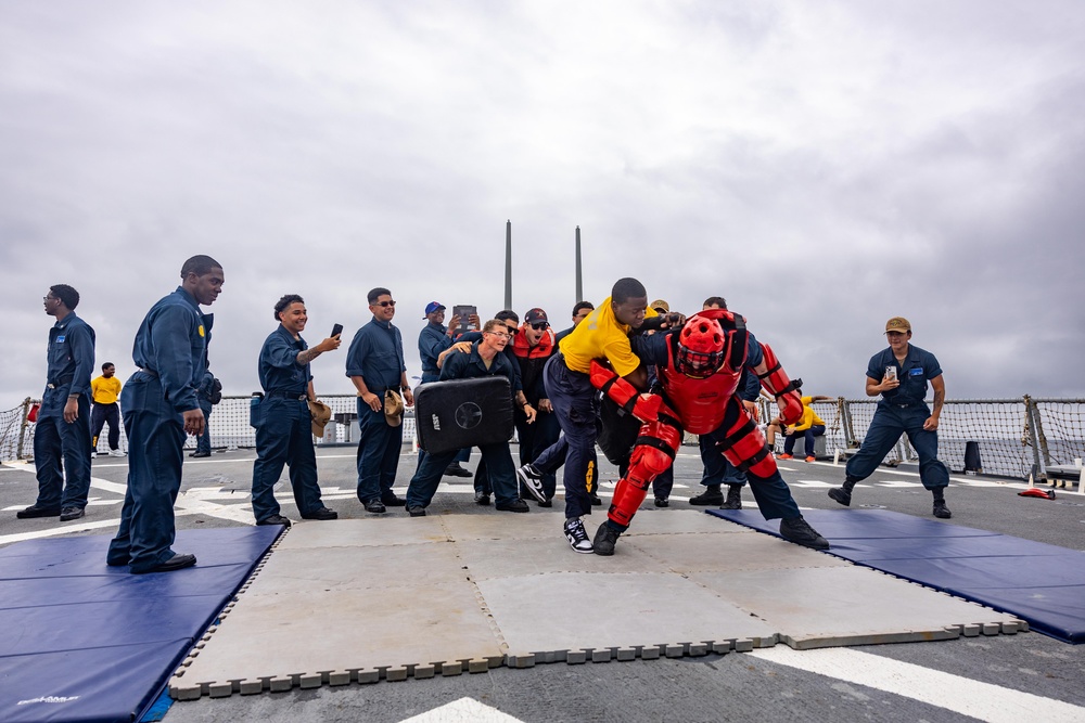 USS Higgins (DDG 76)  Security Forces Training