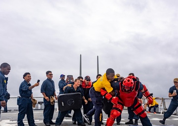 USS Higgins (DDG 76)  Security Forces Training