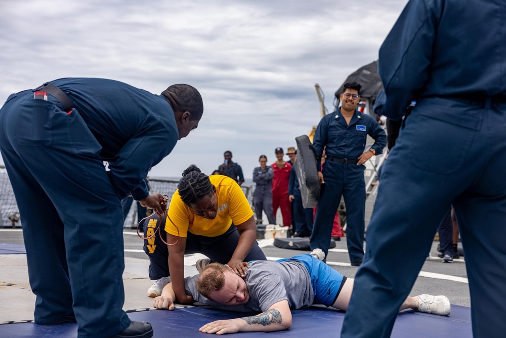 USS Higgins (DDG 76) Security Forces Training