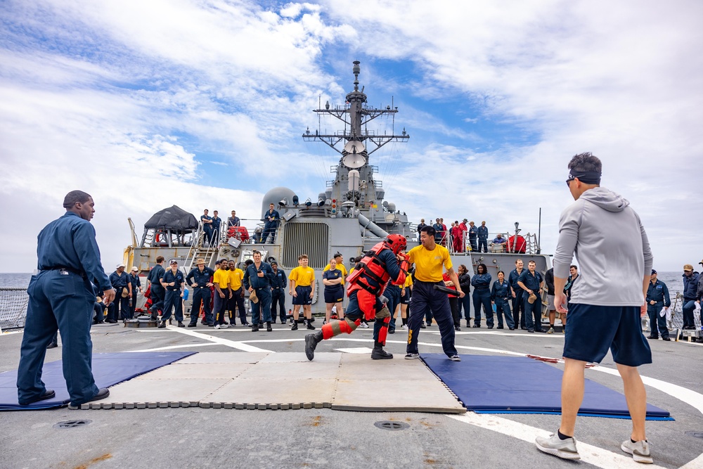 USS Higgins (DDG 76)  Security Forces Training