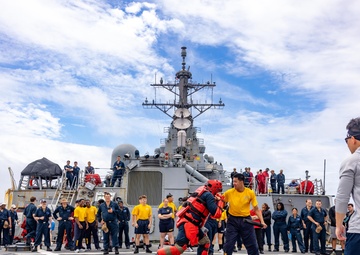USS Higgins (DDG 76)  Security Forces Training