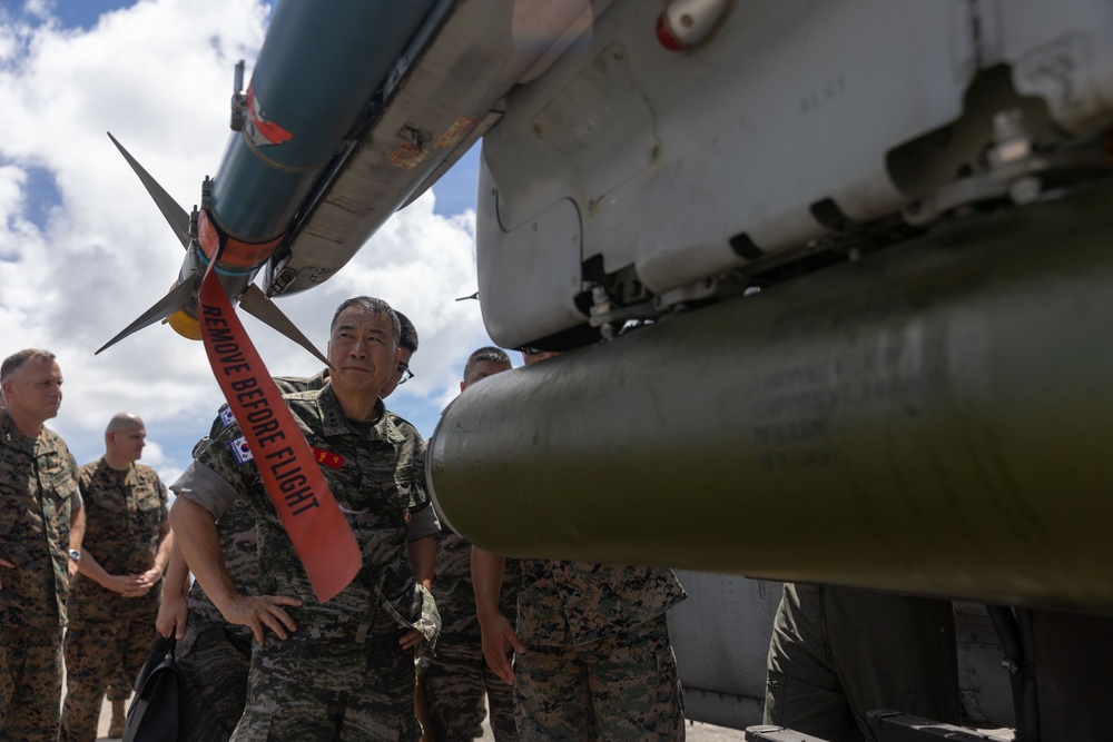 Republic of Korea Marines visit MCAS Futenma