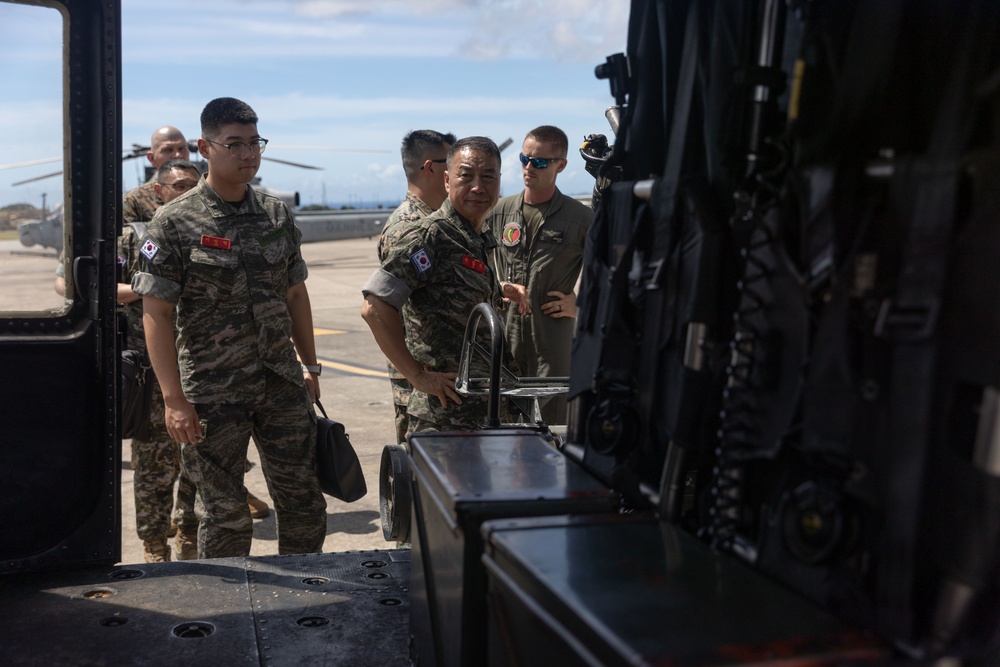 Republic of Korea Marines visit MCAS Futenma