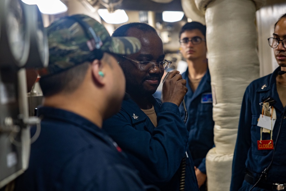 USS Higgins (DDG 76) ETT Drill