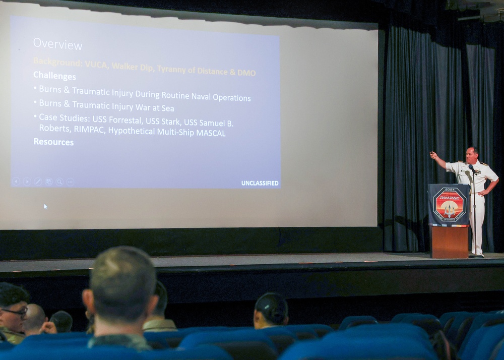 U.S. Service Members and Partner Nations Attend a Medical Symposium for RIMPAC 2024