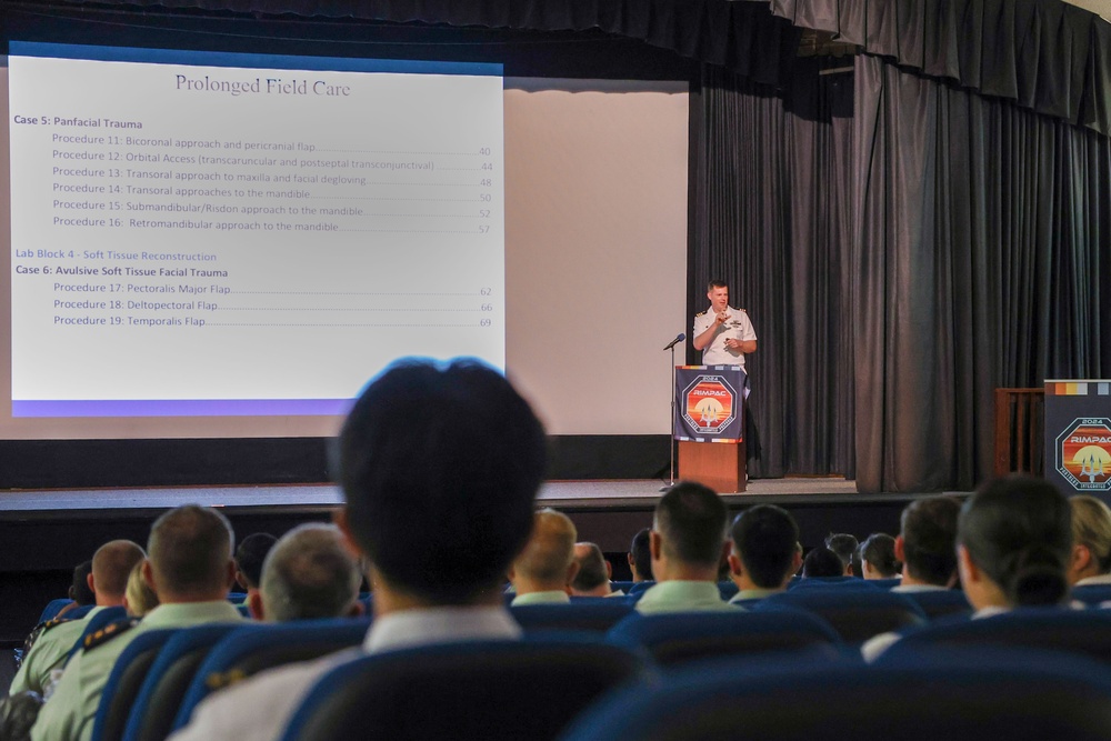 U.S. Service Members and Partner Nations Attend a Medical Symposium for RIMPAC 2024