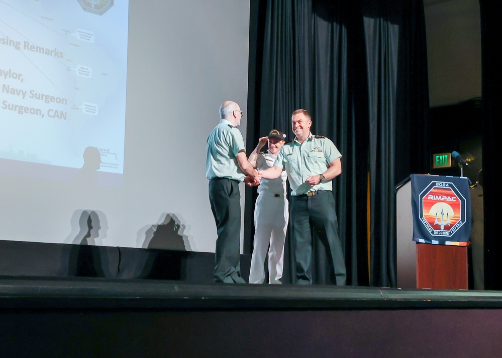 U.S. Service Members and Partner Nations Attend a Medical Symposium for RIMPAC 2024