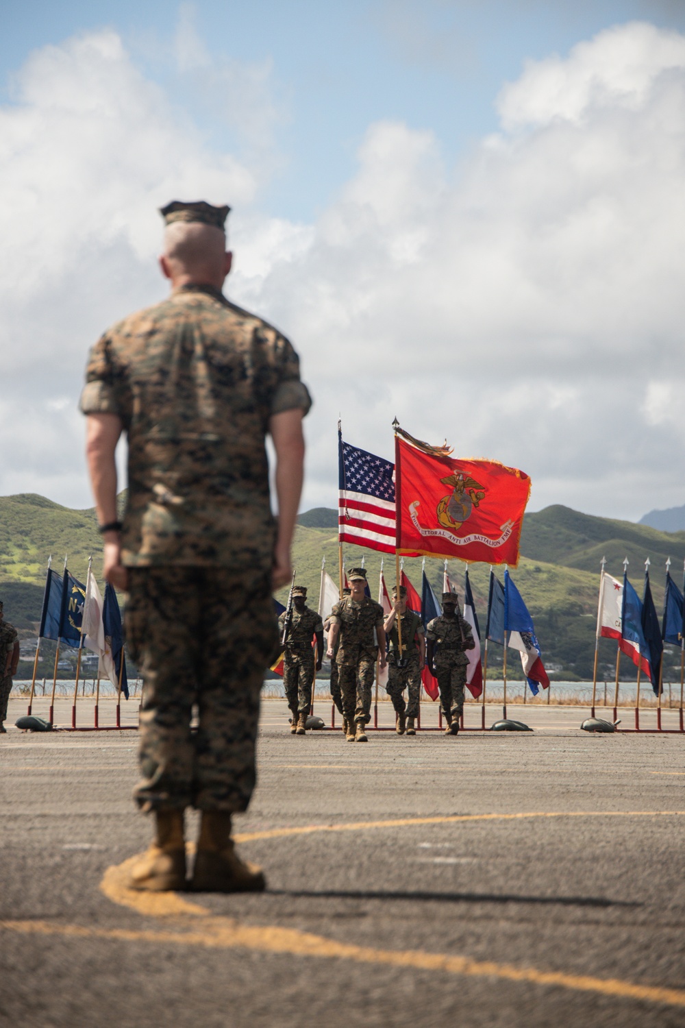 3d Littoral Anti-Air Battalion Change of Command