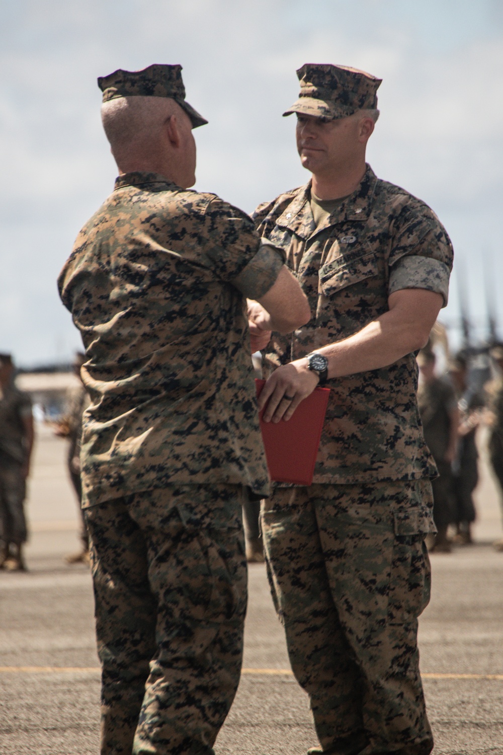 3d Littoral Anti-Air Battalion Change of Command