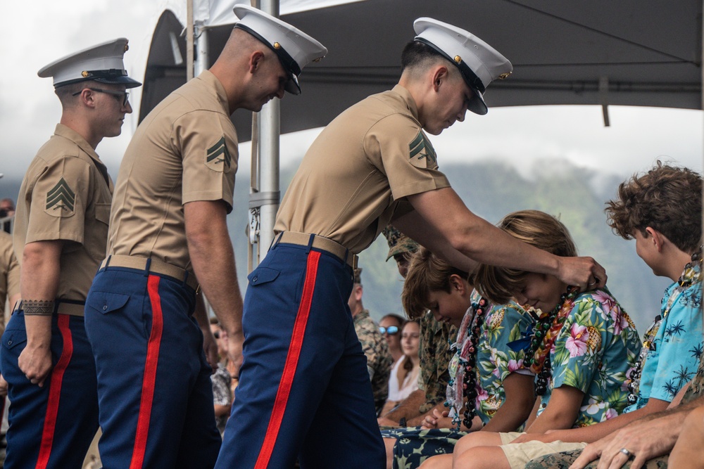 3d Littoral Anti-Air Battalion Change of Command