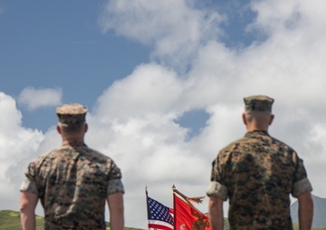 3d Littoral Anti-Air Battalion Change of Command