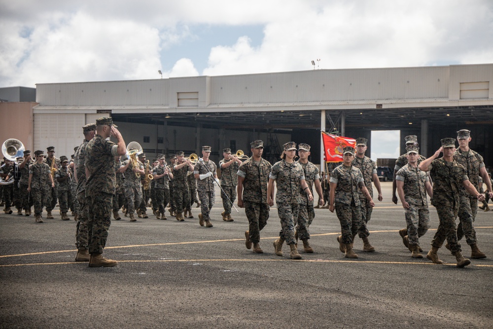 3d Littoral Anti-Air Battalion Change of Command