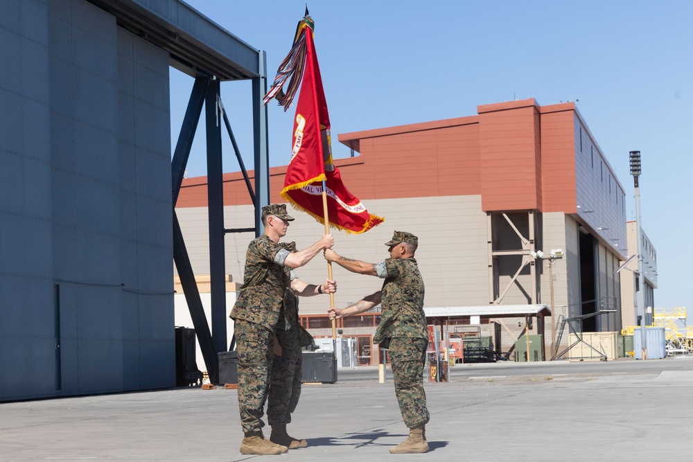 VMU-1 hosts change of command ceremony