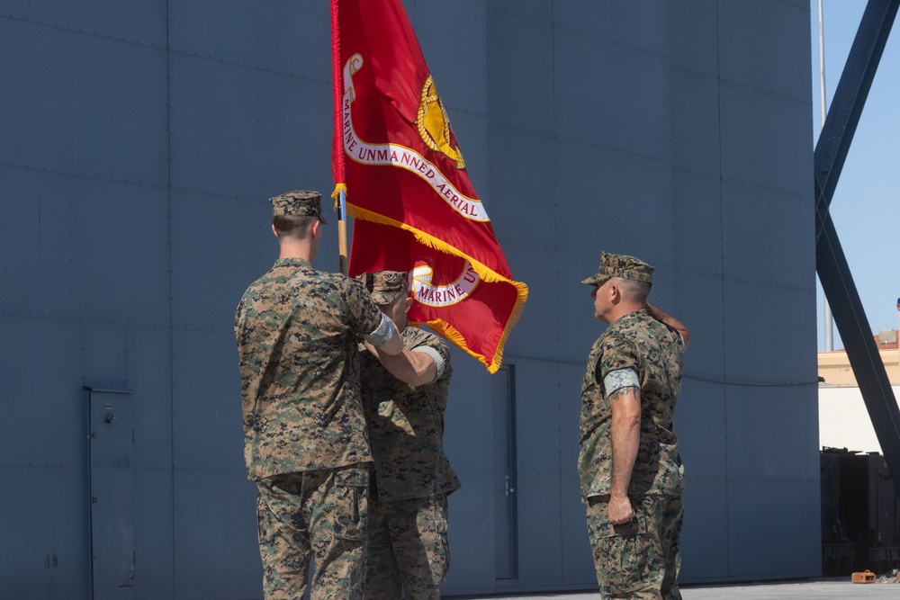 DVIDS - Images - VMU-1 hosts change of command ceremony [Image 4 of 9]