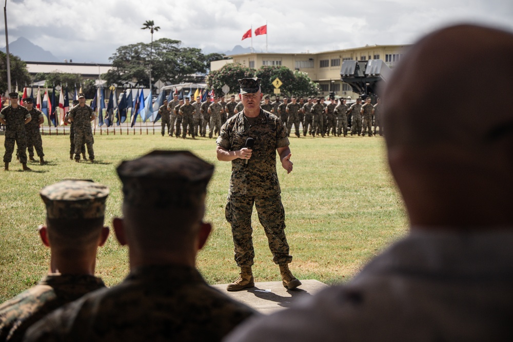 3d Littoral Combat Team Change of Command