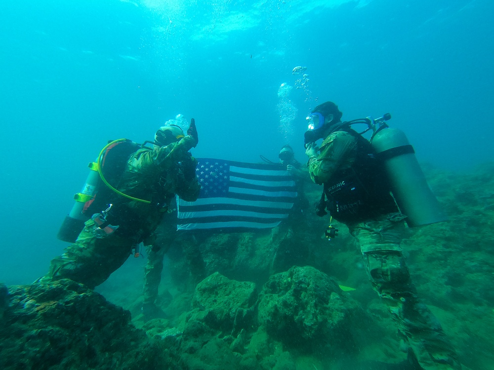 The Dive into Commitment: The Unconventional Reenlistment of Sgt. 1st Class Tomasich