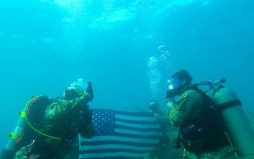 The Dive into Commitment: The Unconventional Reenlistment of Sgt. 1st Class Tomasich