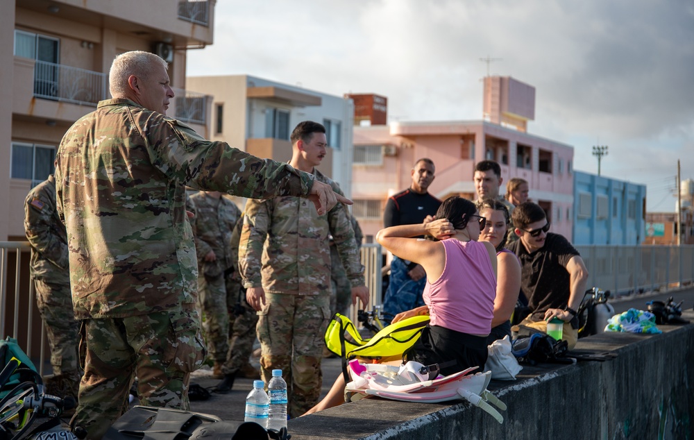 The Dive into Commitment: The Unconventional Reenlistment of Sgt. 1st Class Tomasich