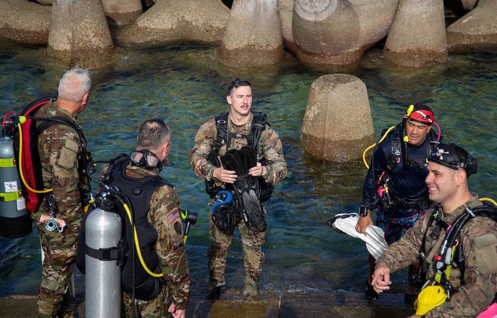 The Dive into Commitment: The Unconventional Reenlistment of Sgt. 1st Class Tomasich