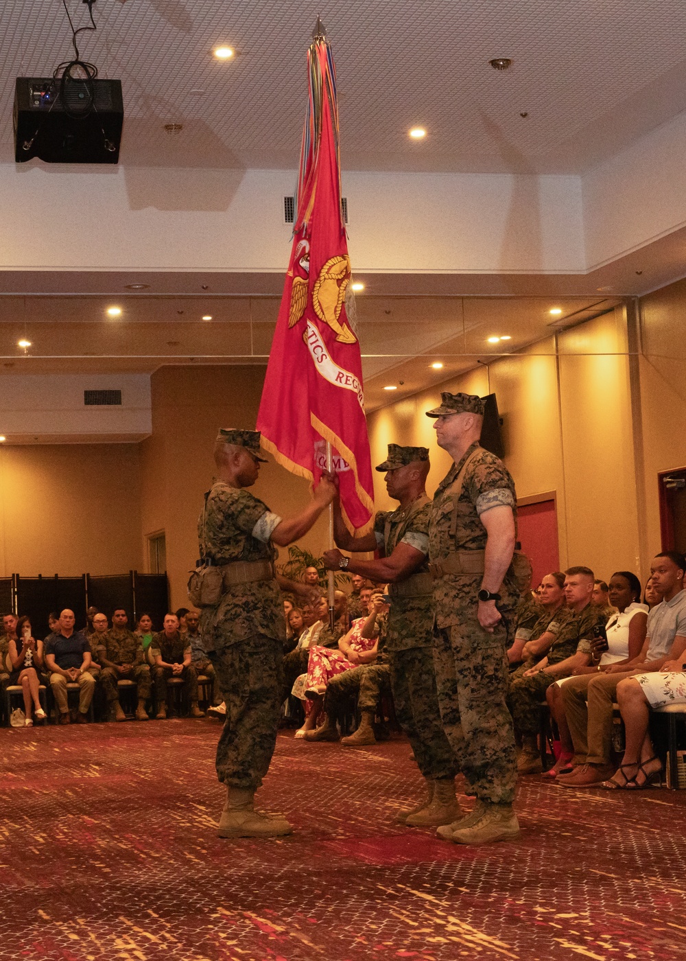 CLR-37 Change of Command Ceremony