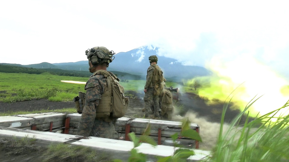 4th Marines Execute High Explosive Range During Fuji Viper 24.3