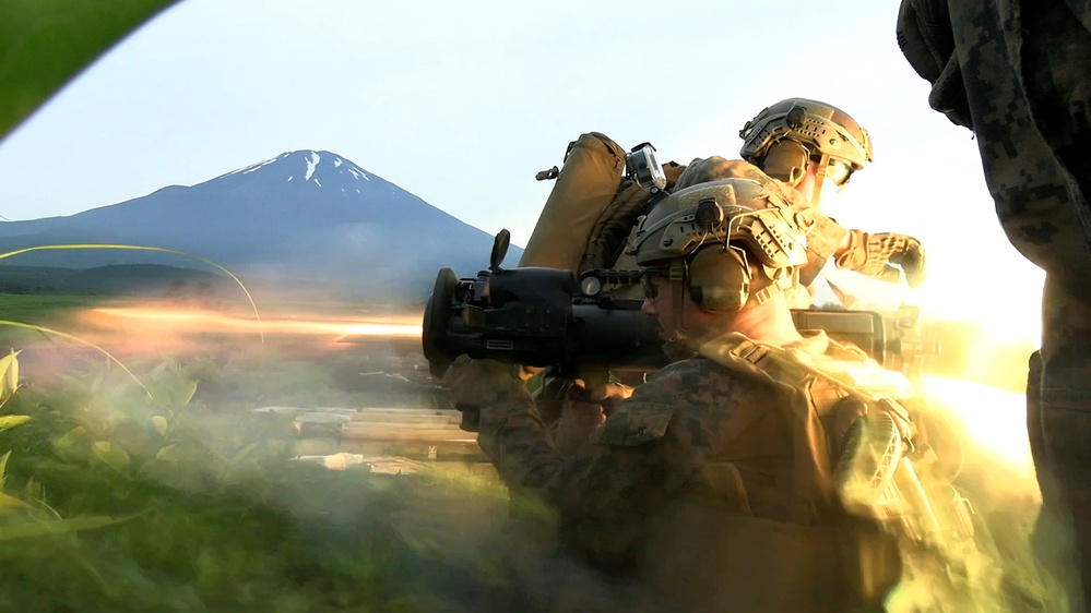 4th Marines Execute High Explosive Range During Fuji Viper 24.3