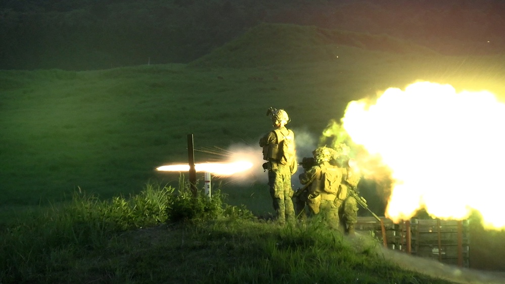 4th Marines Execute High Explosive Range During Fuji Viper 24.3