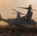 MRF-D 24.3: Marines rehearse loading, offloading from MV-22B Ospreys