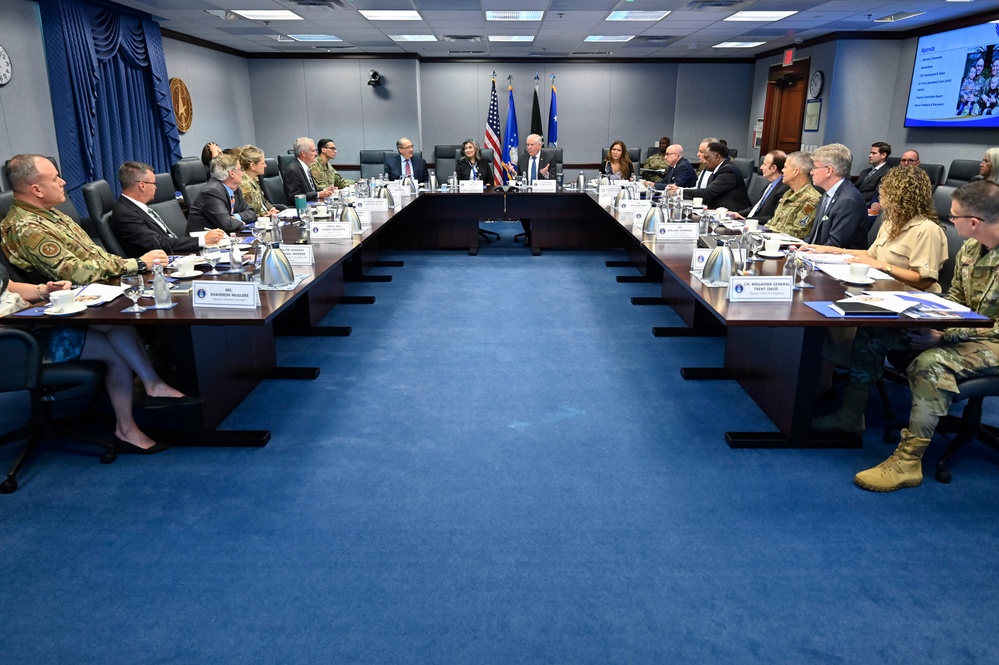 SecAF Kendall attends Air Force Aid Society board meeting