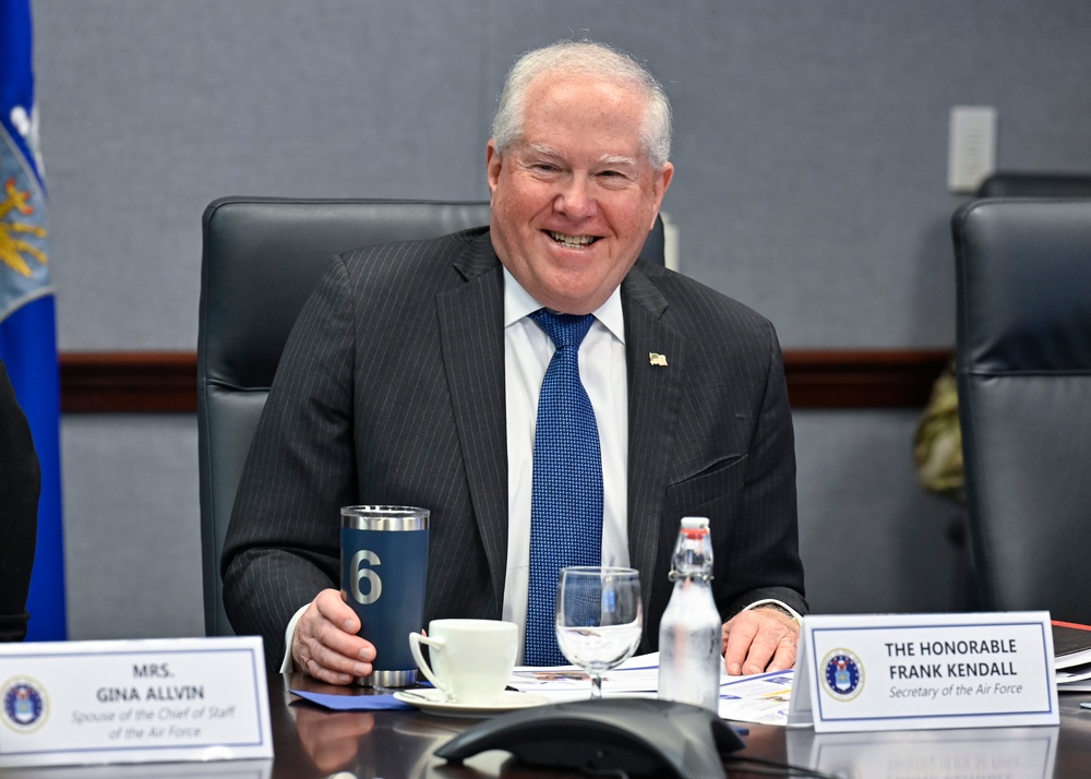 SecAF Kendall attends Air Force Aid Society board meeting